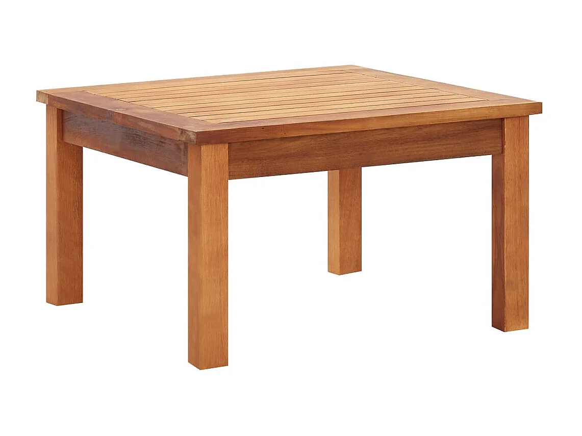 Mesa de centro p/ jardim 60x60x36 cm madeira de acácia maciça PT345370