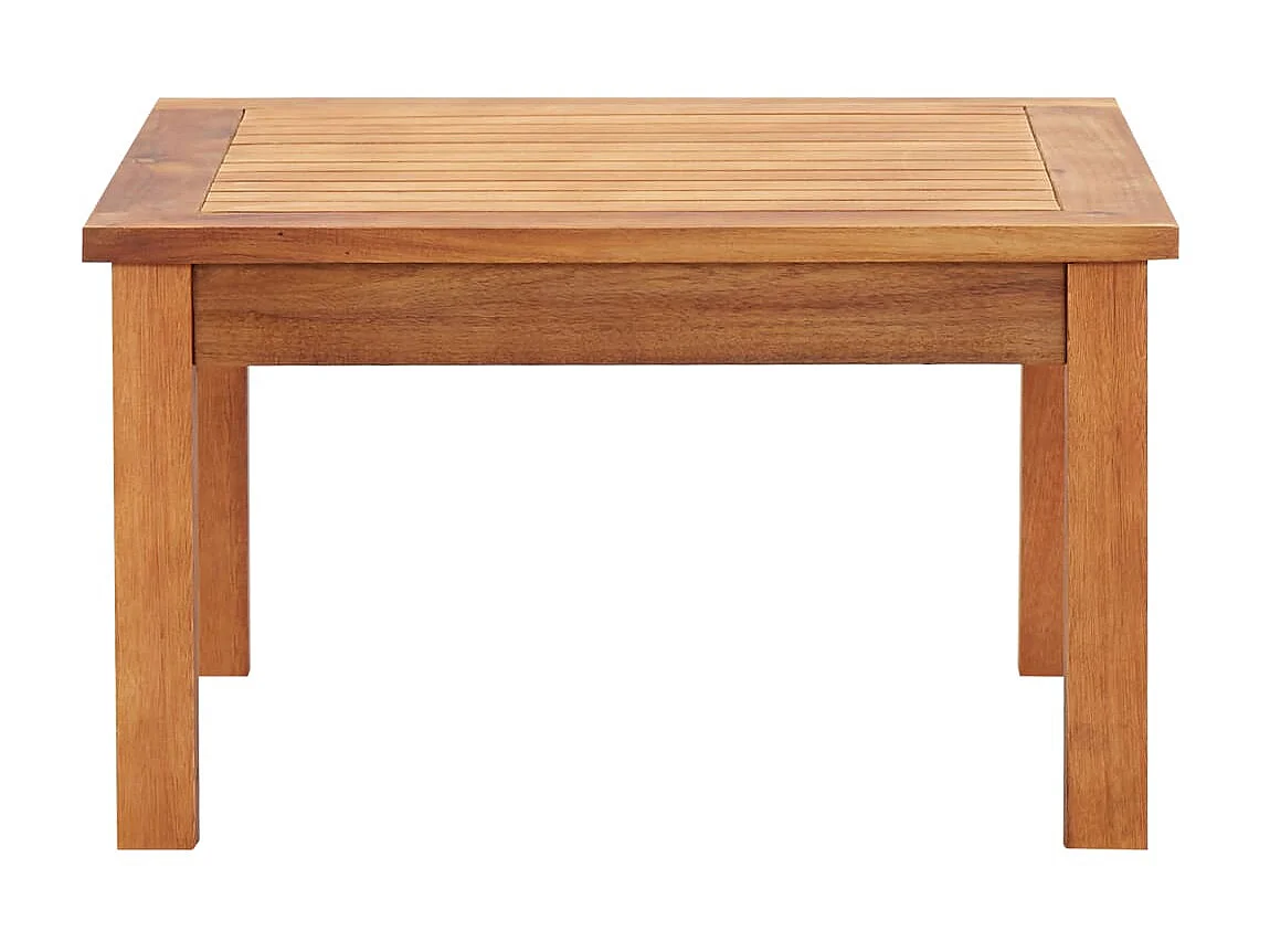 Mesa de centro p/ jardim 60x60x36 cm madeira de acácia maciça PT345370