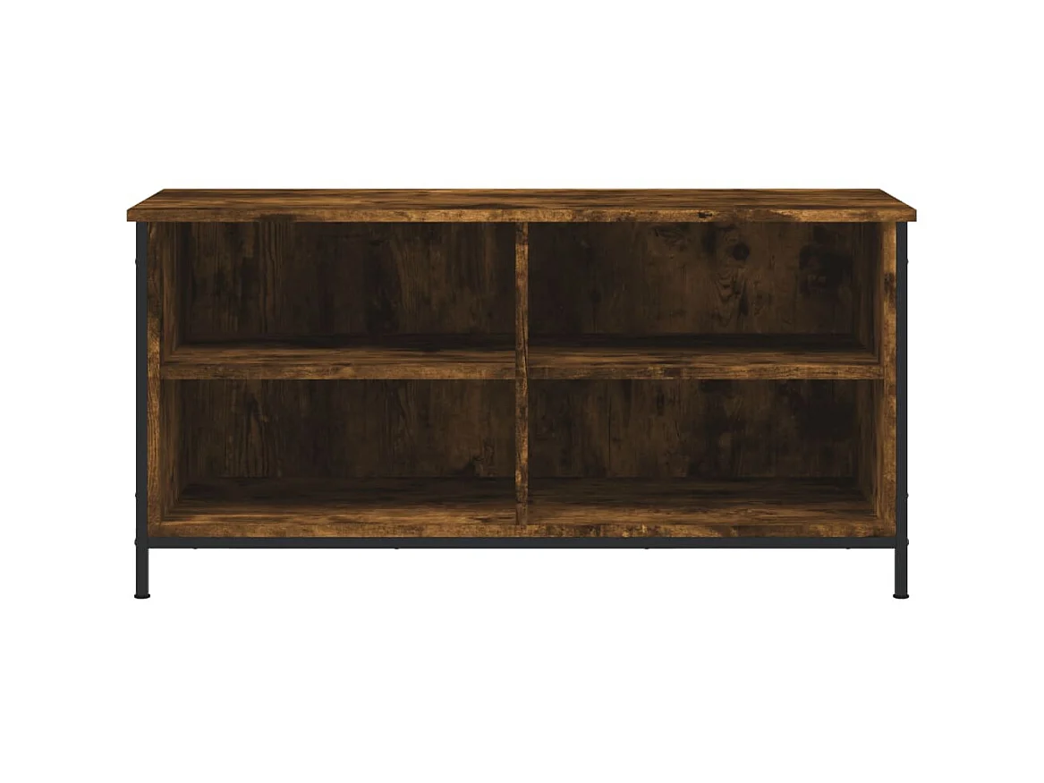 TV-Schrank,TV-Möbel Räuchereiche 100x40x50 cm Holzwerkstoff -gkd515870