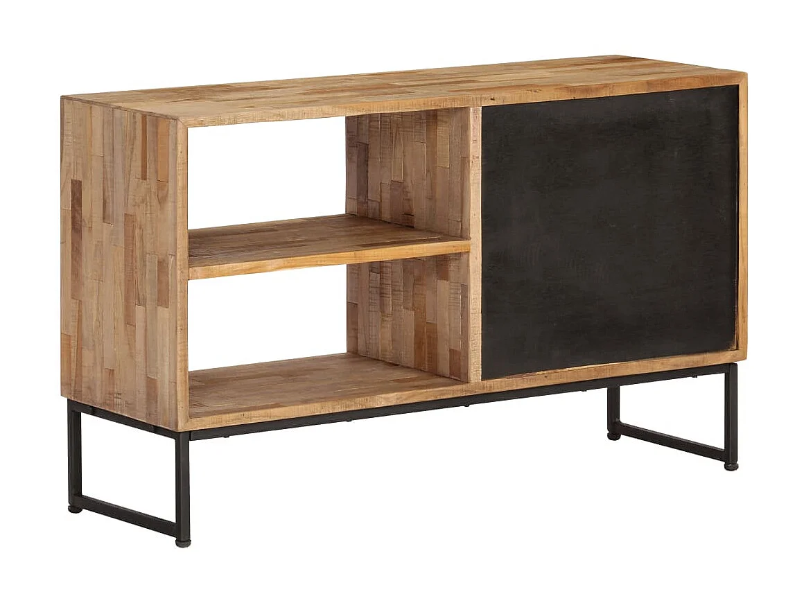 Meuble TV Bois de teck recyclé 90 x 30 x 55 cm BE22469