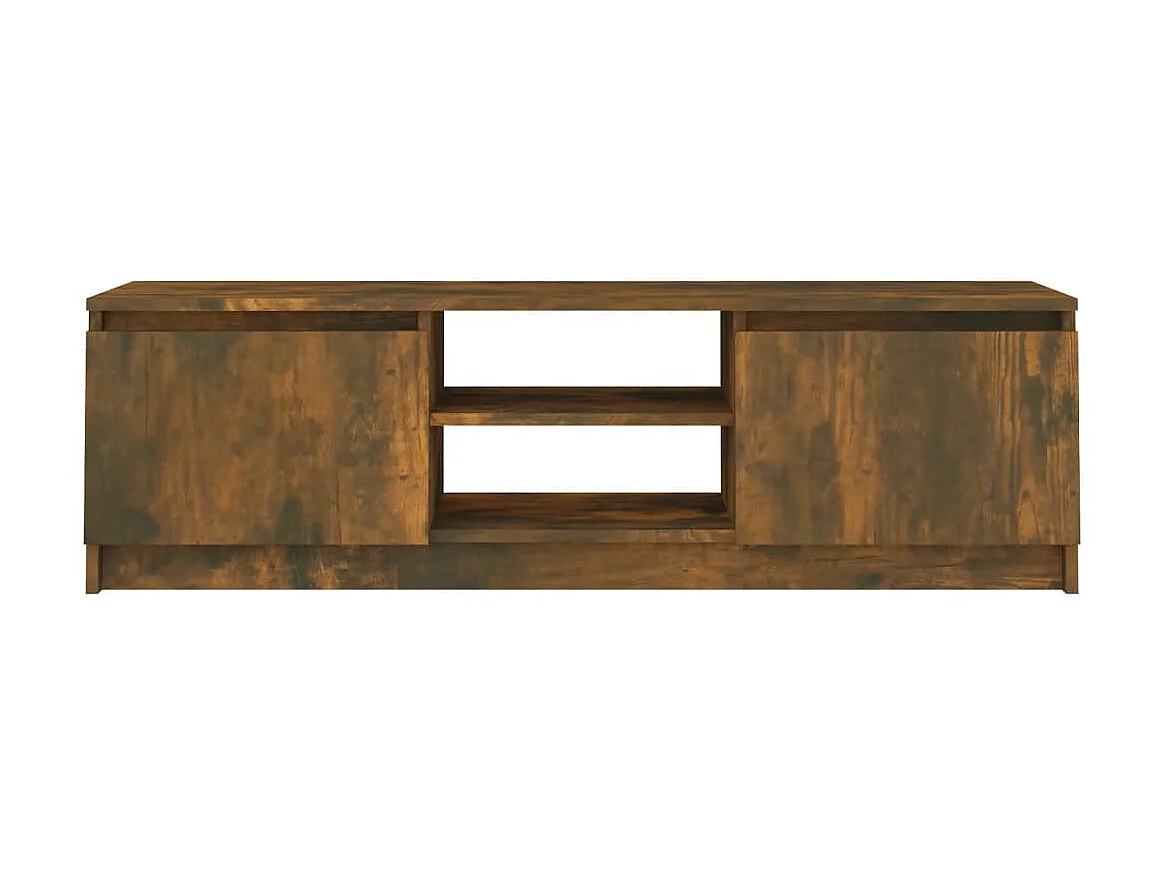 TV-Schrank,TV-Möbel Räuchereiche 120x30x35,5 cm Holzwerkstoff -gkd266983