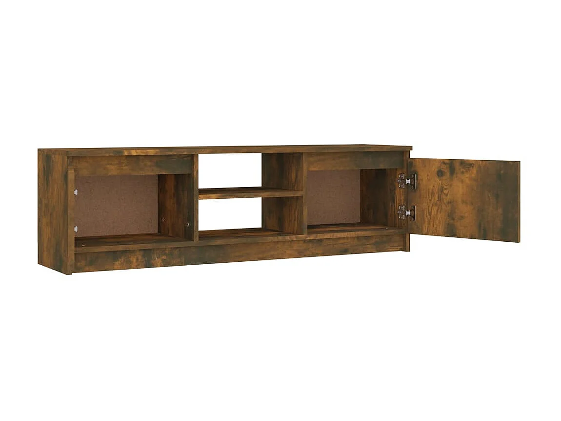 TV-Schrank,TV-Möbel Räuchereiche 120x30x35,5 cm Holzwerkstoff -gkd266983