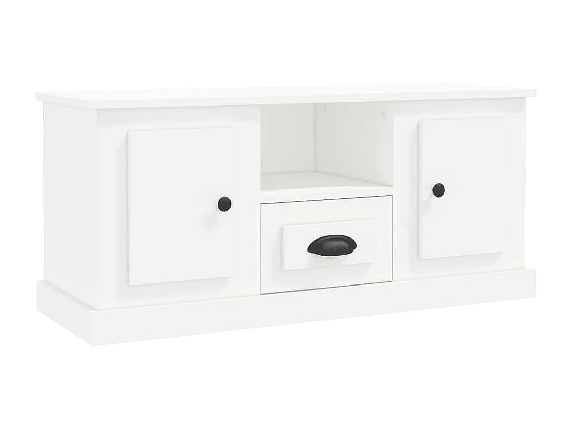 TV-Schrank,TV-Möbel Weiß 100x35,5x45 cm Holzwerkstoff -gkd245766
