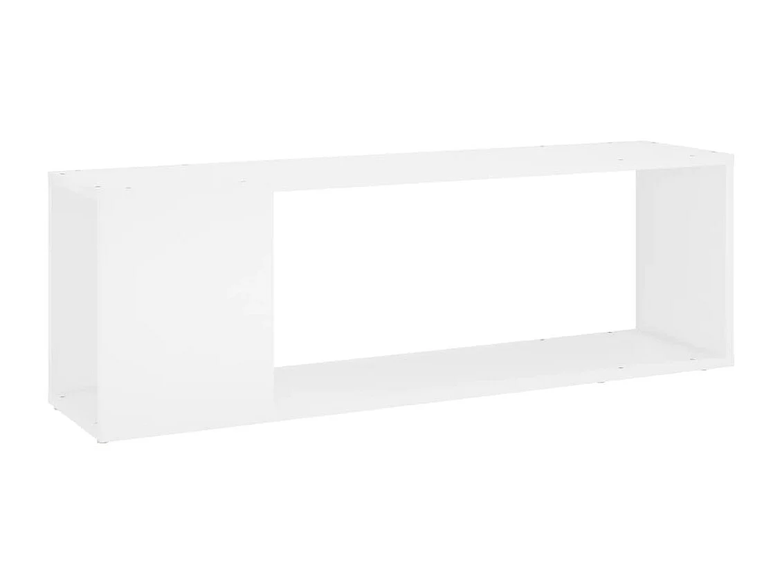 Mueble para TV madera contrachapada blanco 100x24x32 cm ES20058