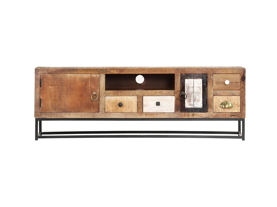 TV-Schrank,TV-Möbel 120x30x40 cm Altholz Massiv -gkd764471