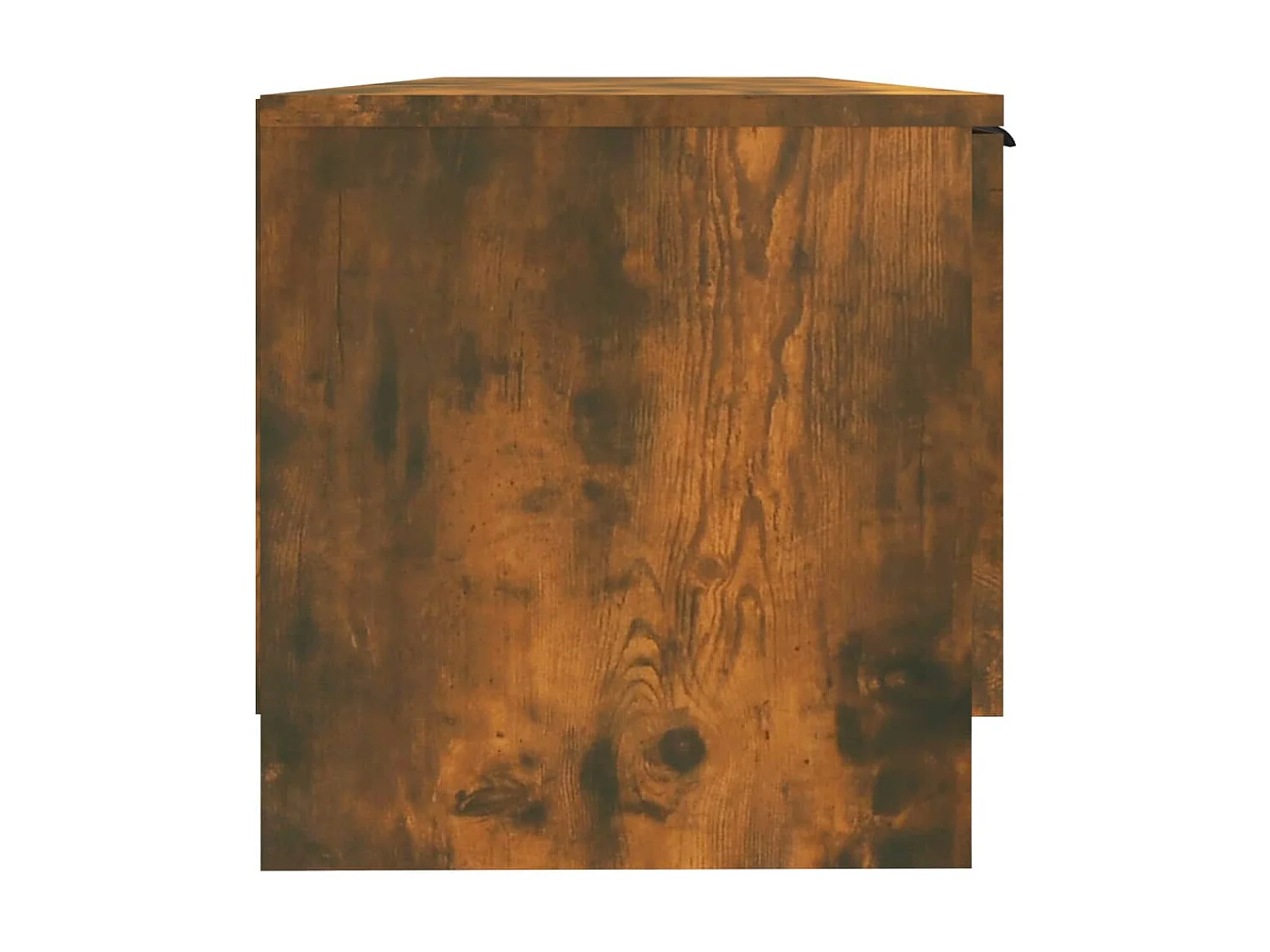 Meuble TV Chêne fumé 102x35x36,5 cm Bois d'ingénierie BE96442