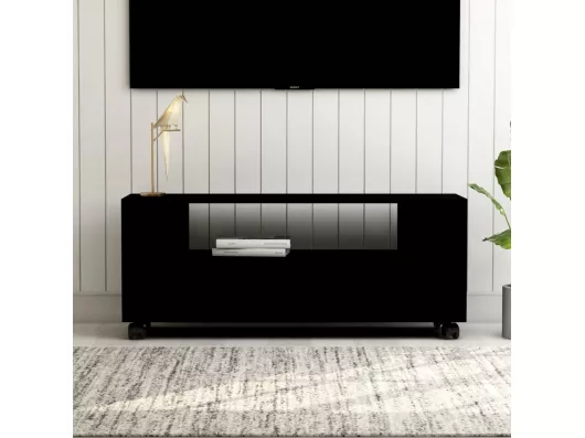 Kauf Unique TV-Schrank,TV-Möbel Schwarz 120x35x48 cm Holzwerkstoff -gkd872956