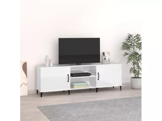 Kauf Unique TV-Schrank,TV-Möbel Hochglanz-Weiß 150x30x50 cm Holzwerkstoff -gkd577696