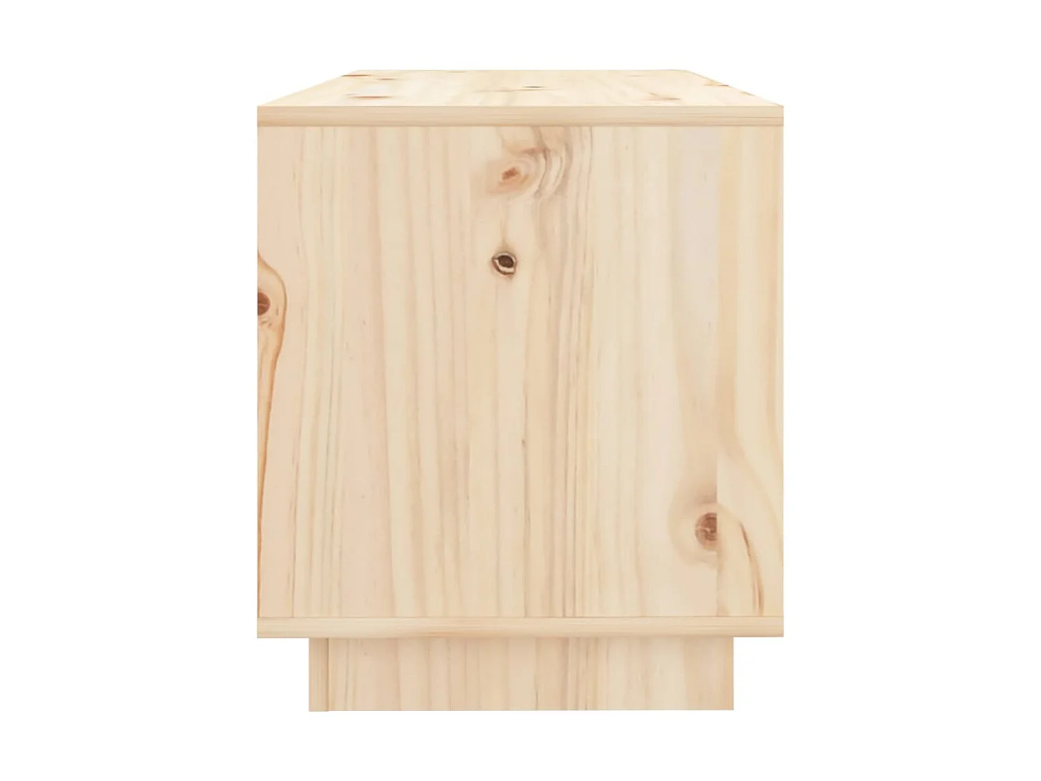 Meuble TV 74x34x40 cm Bois de pin massif BE68983