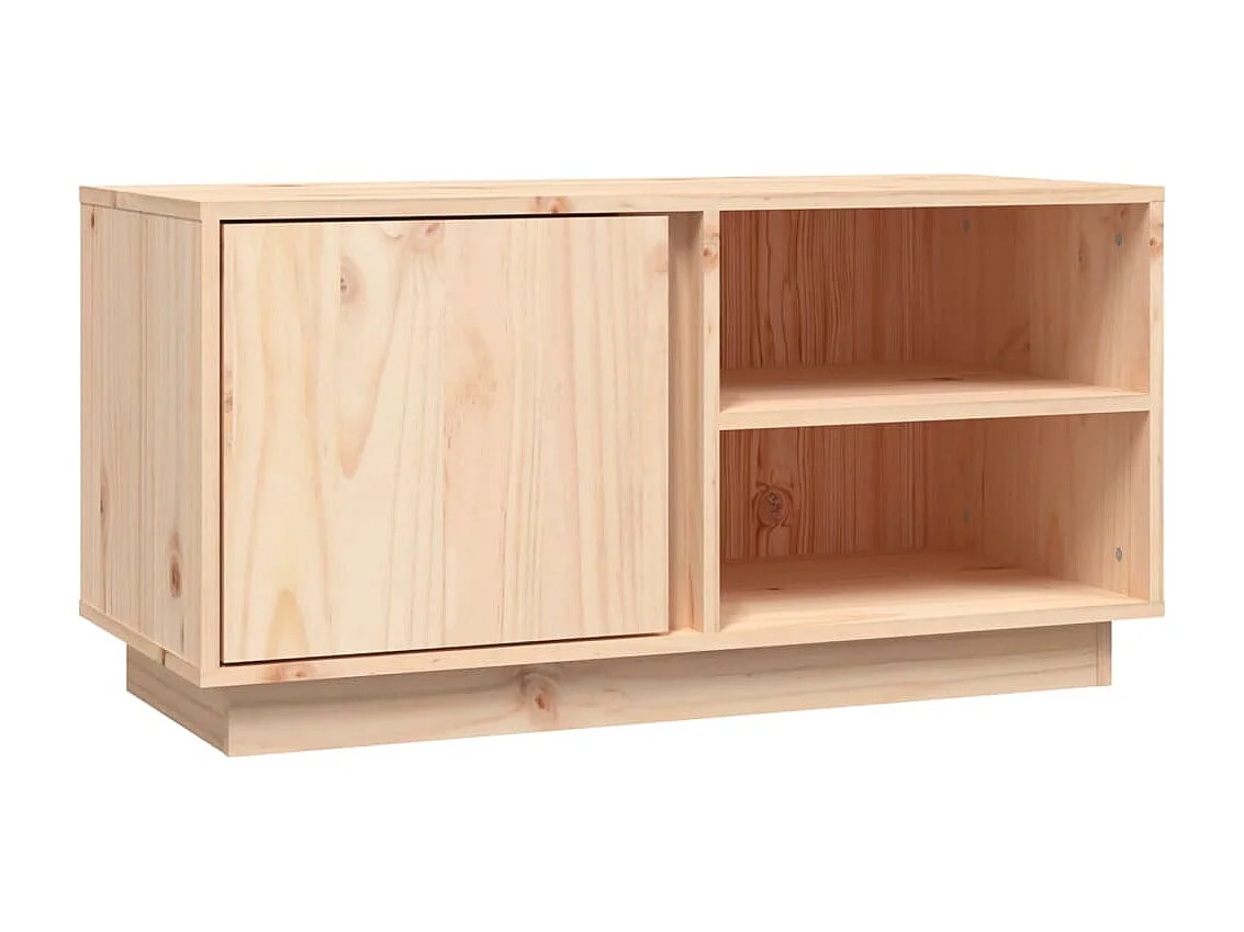 TV-Schrank,TV-Möbel 80x35x40,5 cm Massivholz Kiefer -gkd599133