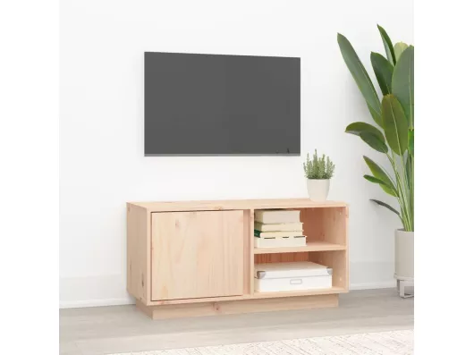 Kauf Unique TV-Schrank,TV-Möbel 80x35x40,5 cm Massivholz Kiefer -gkd599133