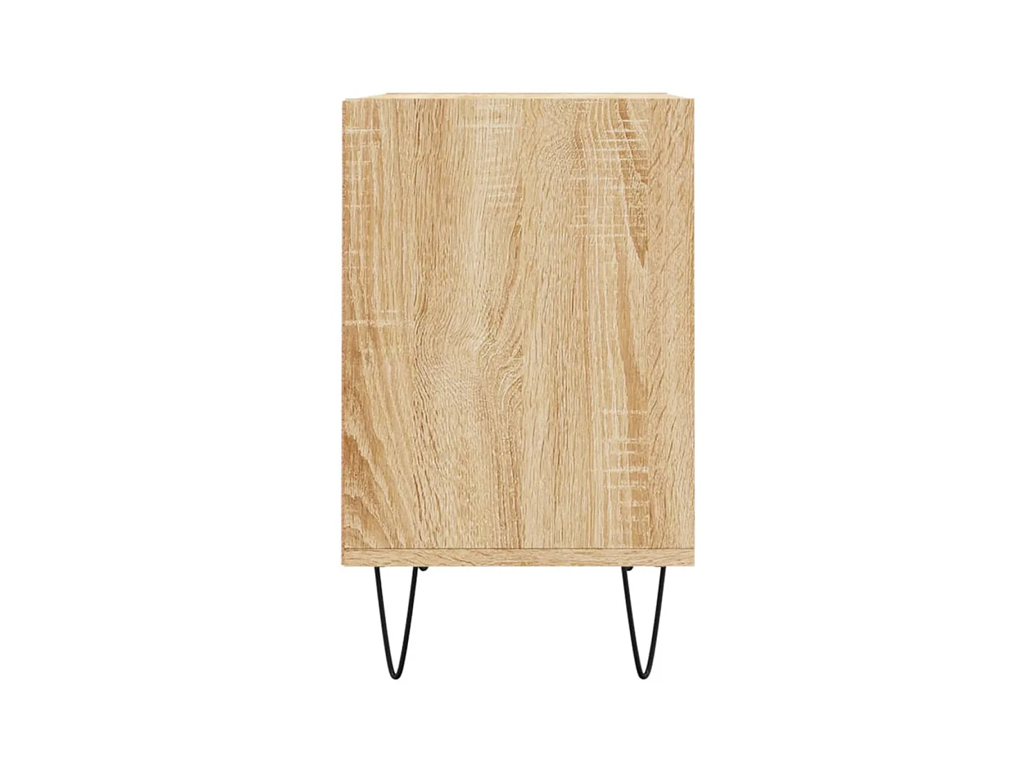 Tv-meubel 69,5x30x50 cm bewerkt hout sonoma eikenkleurig NL21814
