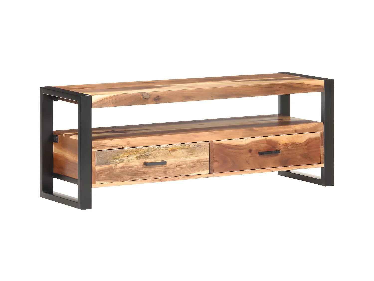 Tv-meubel 120x35x45 cm hout met honingkleurige afwerking NL119781