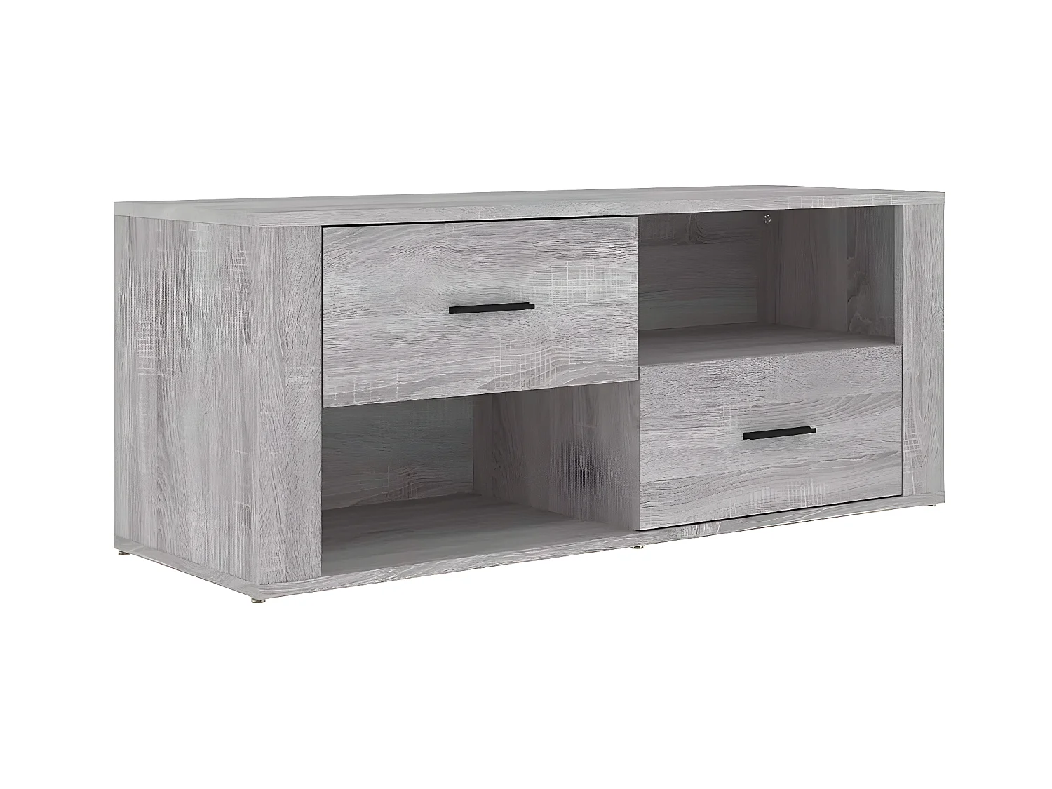 TV-Schrank,TV-Möbel Grau Sonoma 100x35x40 cm Holzwerkstoff -gkd635530