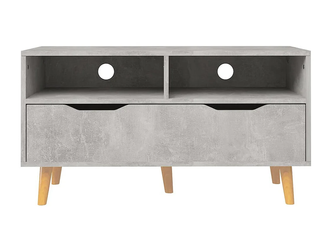 TV-Schrank,TV-Möbel Betongrau 90x40x48,5 cm Holzwerkstoff -gkd269035