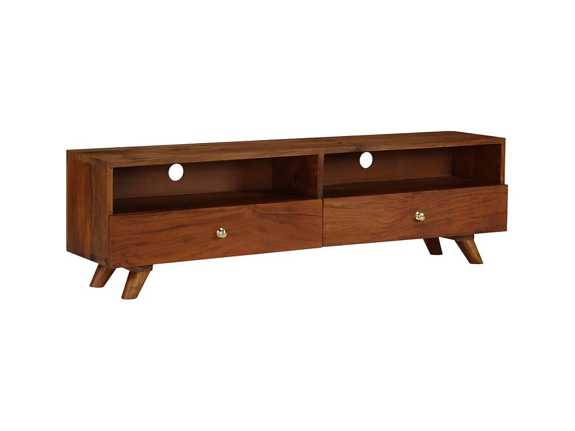 Meuble TV Bois de récupération solide 140 x 30 x 40 cm BE58899