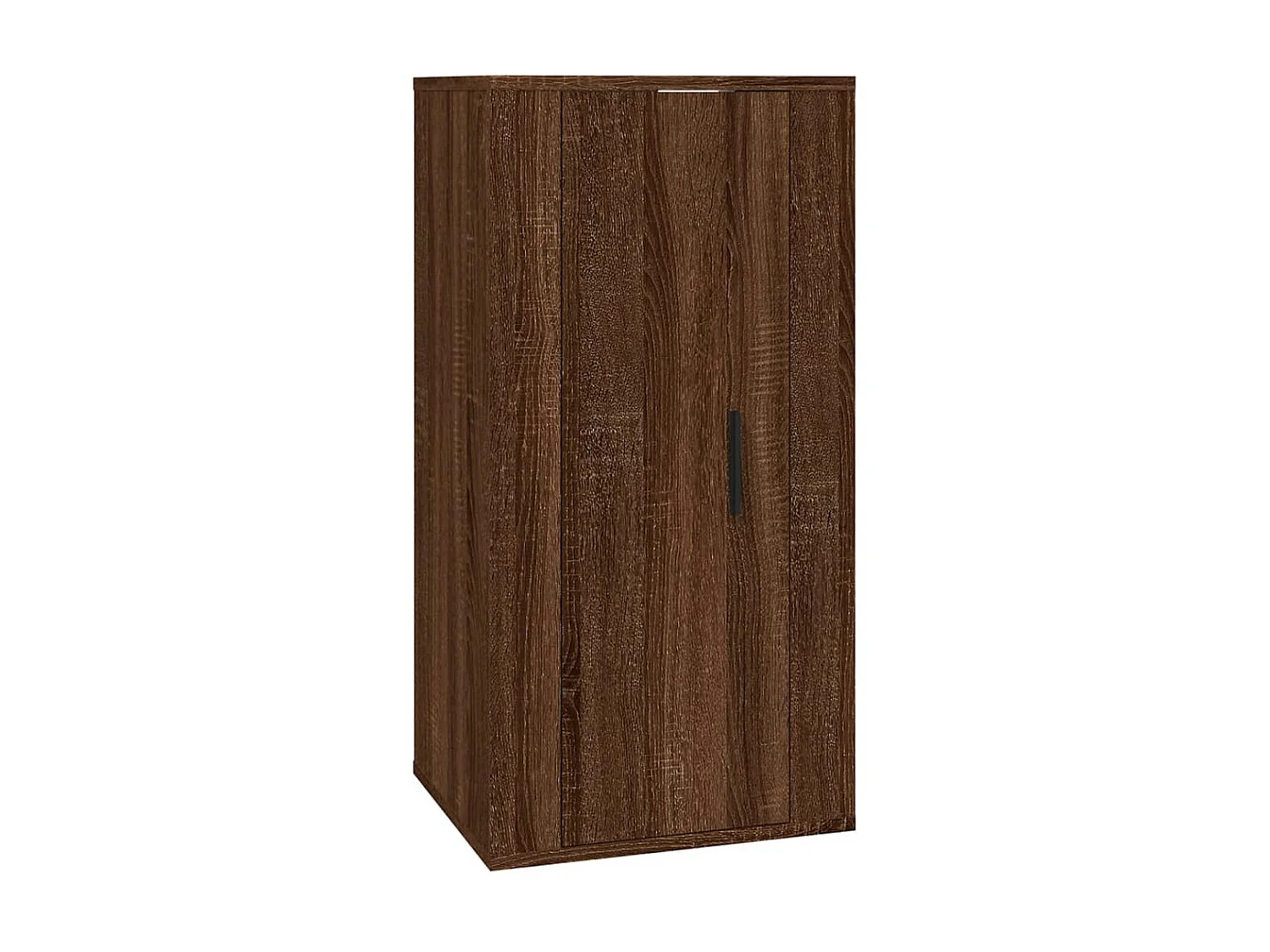 Set de muebles para TV 2 pzas madera contrachapada roble marrón ES84813