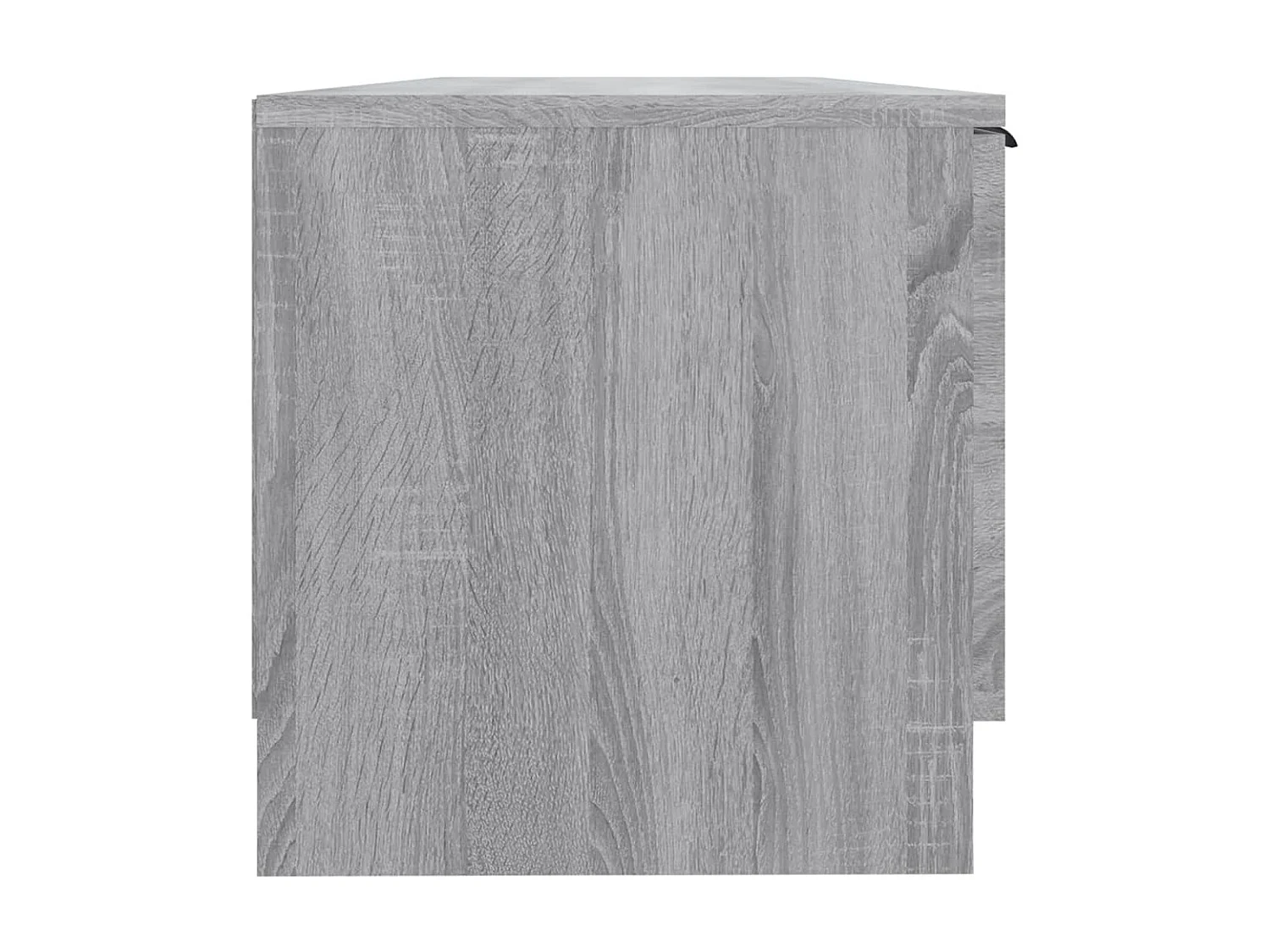 Meuble TV Sonoma gris 102x35x36,5 cm Bois d'ingénierie BE80674