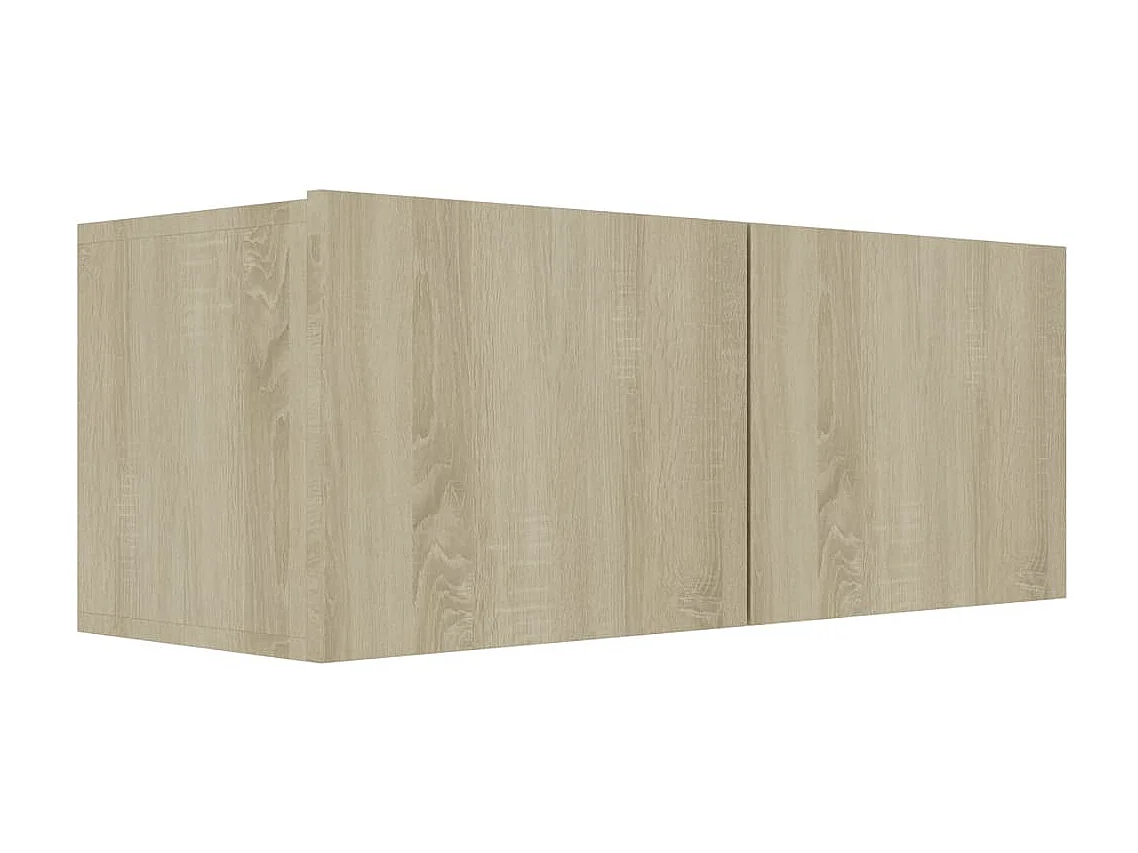 Ensemble de meubles TV 3 pcs Chêne sonoma Bois d'ingénierie BE43763