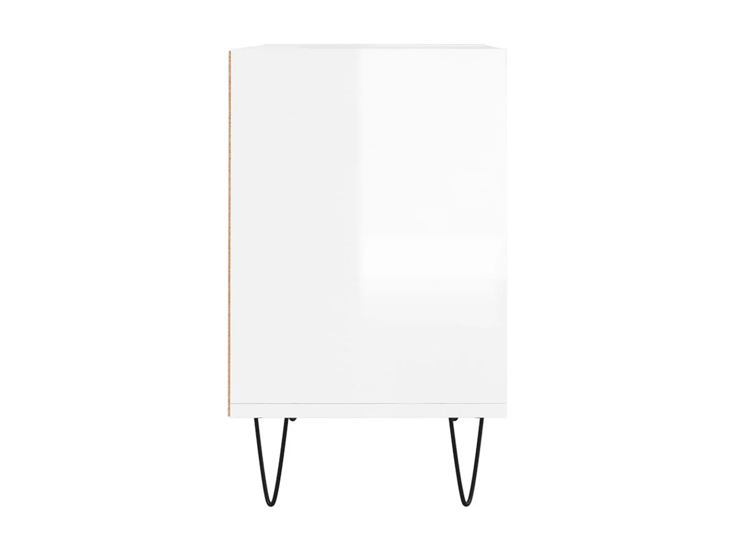 TV-Schrank,TV-Möbel Hochglanz-Weiß 69,5x30x50 cm Holzwerkstoff -gkd578455