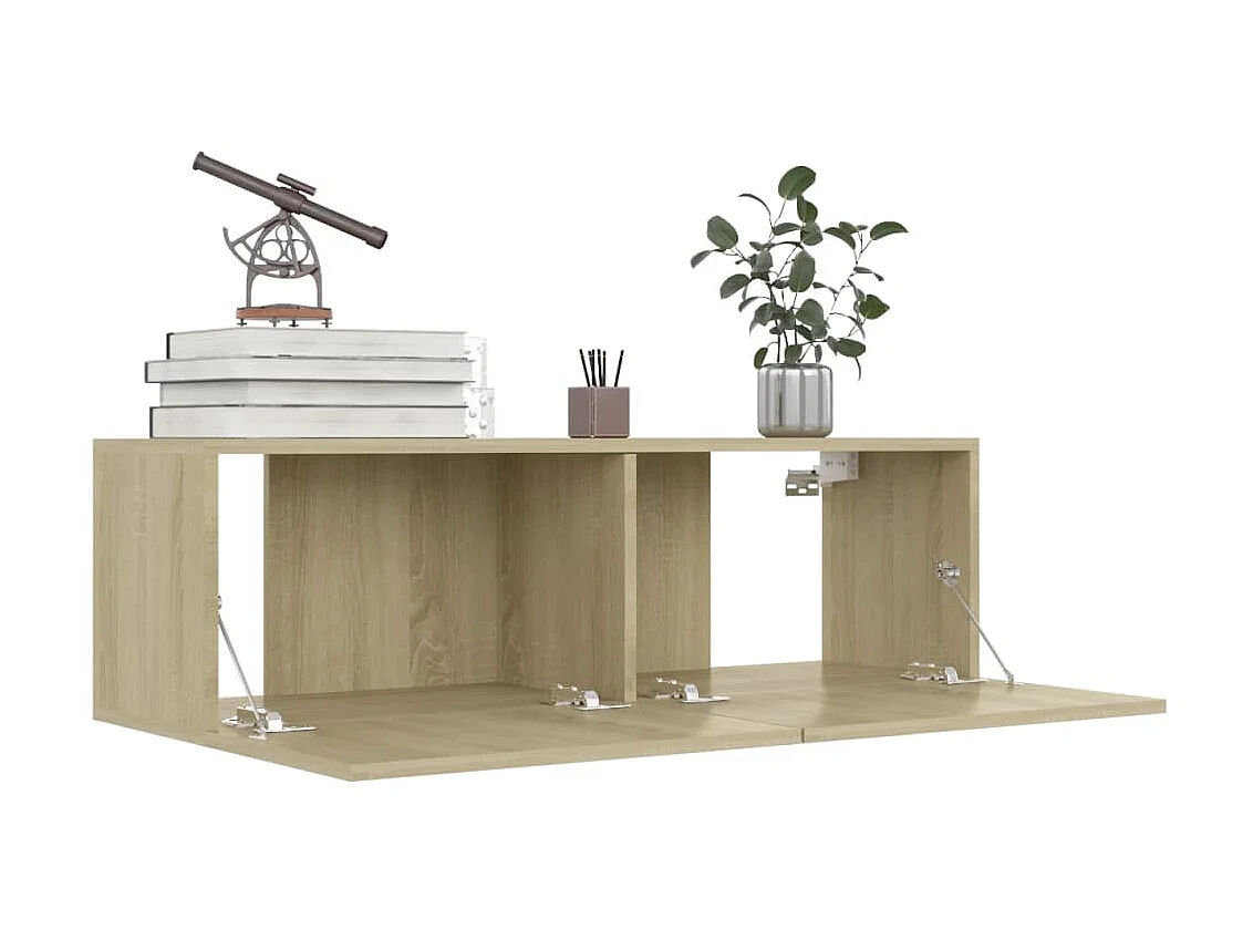 Ensemble de meubles TV 8 pcs Chêne sonoma Bois d'ingénierie BE66921