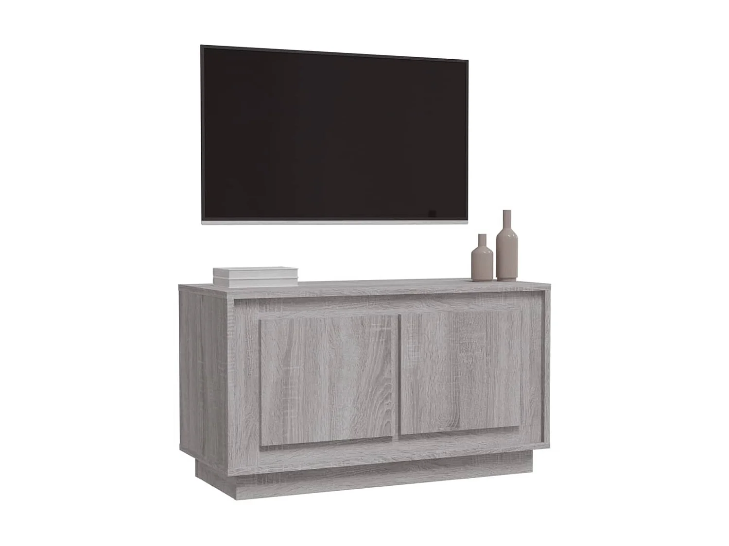 TV-Schrank,TV-Möbel Grau Sonoma 80x35x45 cm Holzwerkstoff -gkd639829