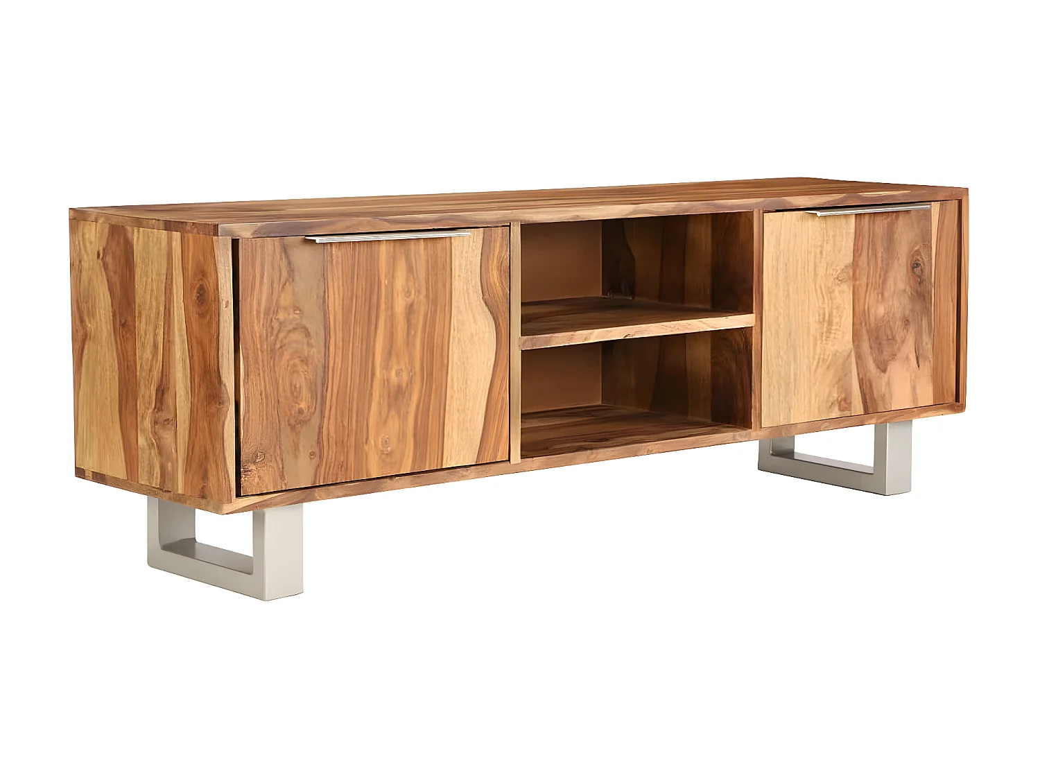 TV-Schrank,TV-Möbel Massivholz mit Honig-Finish 118 x 30 x 40cm -gkd167238