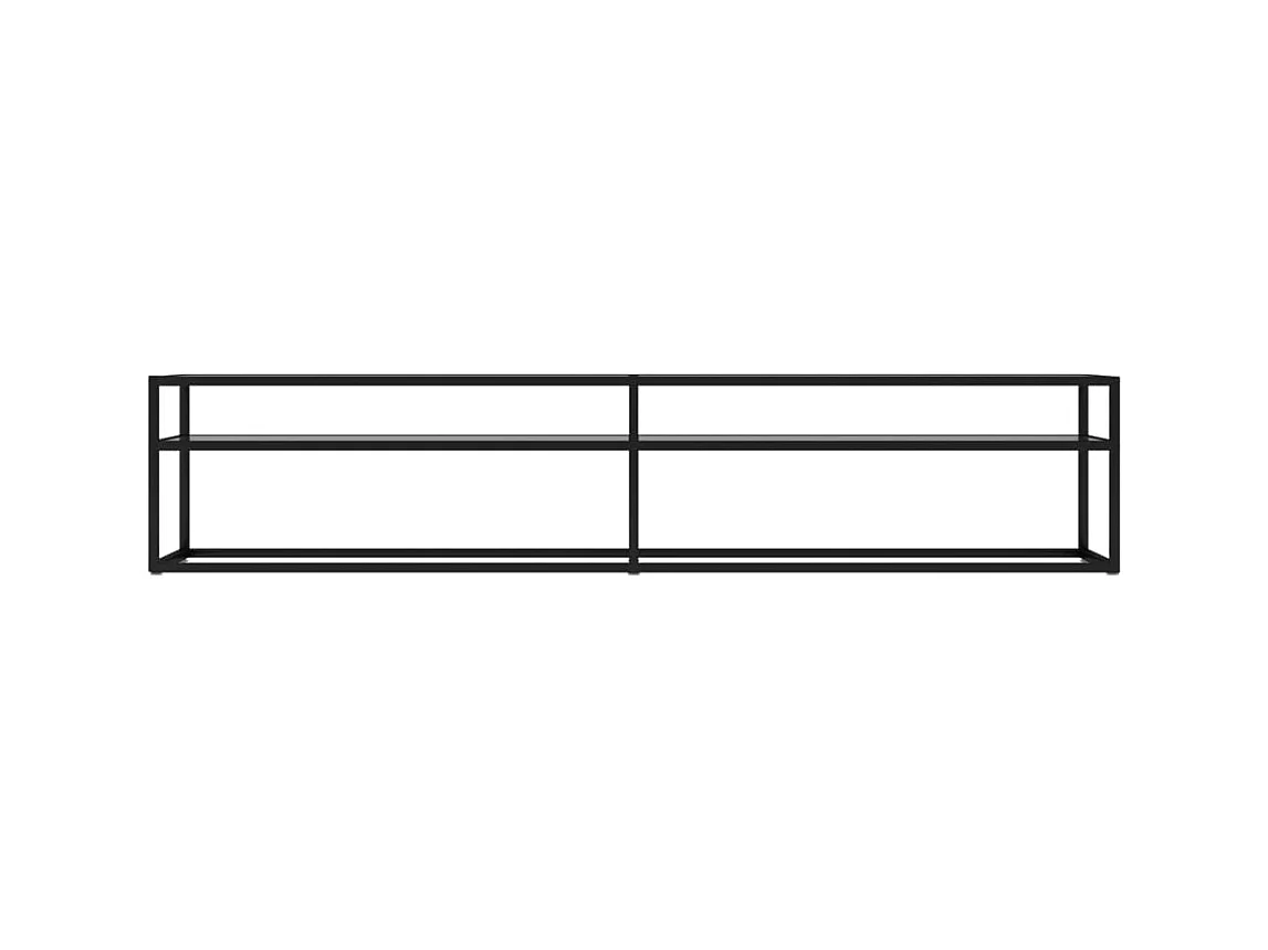 Mueble para TV vidrio templado transparente 200x40x40,5 cm ES43559