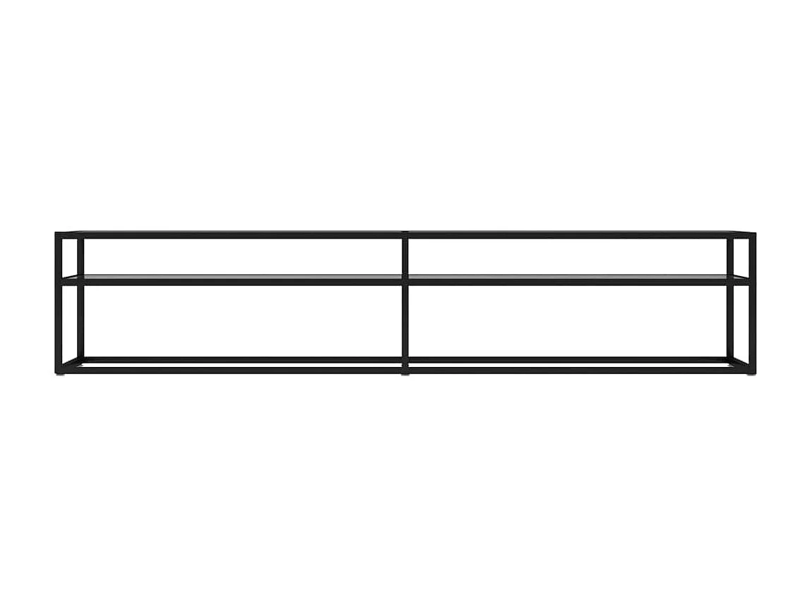 TV-Schrank,TV-Möbel Transparent 200x40x40,5 cm Hartglas -gkd409006