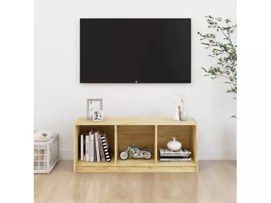 Kauf Unique TV-Schrank,TV-Möbel 104x33x41 cm Massivholz Kiefer -gkd622857