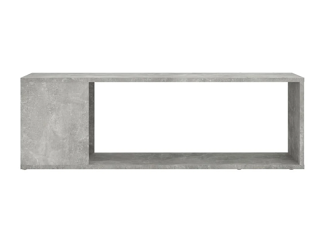 Mueble para TV madera contrachapada gris hormigón 100x24x32 cm ES429755