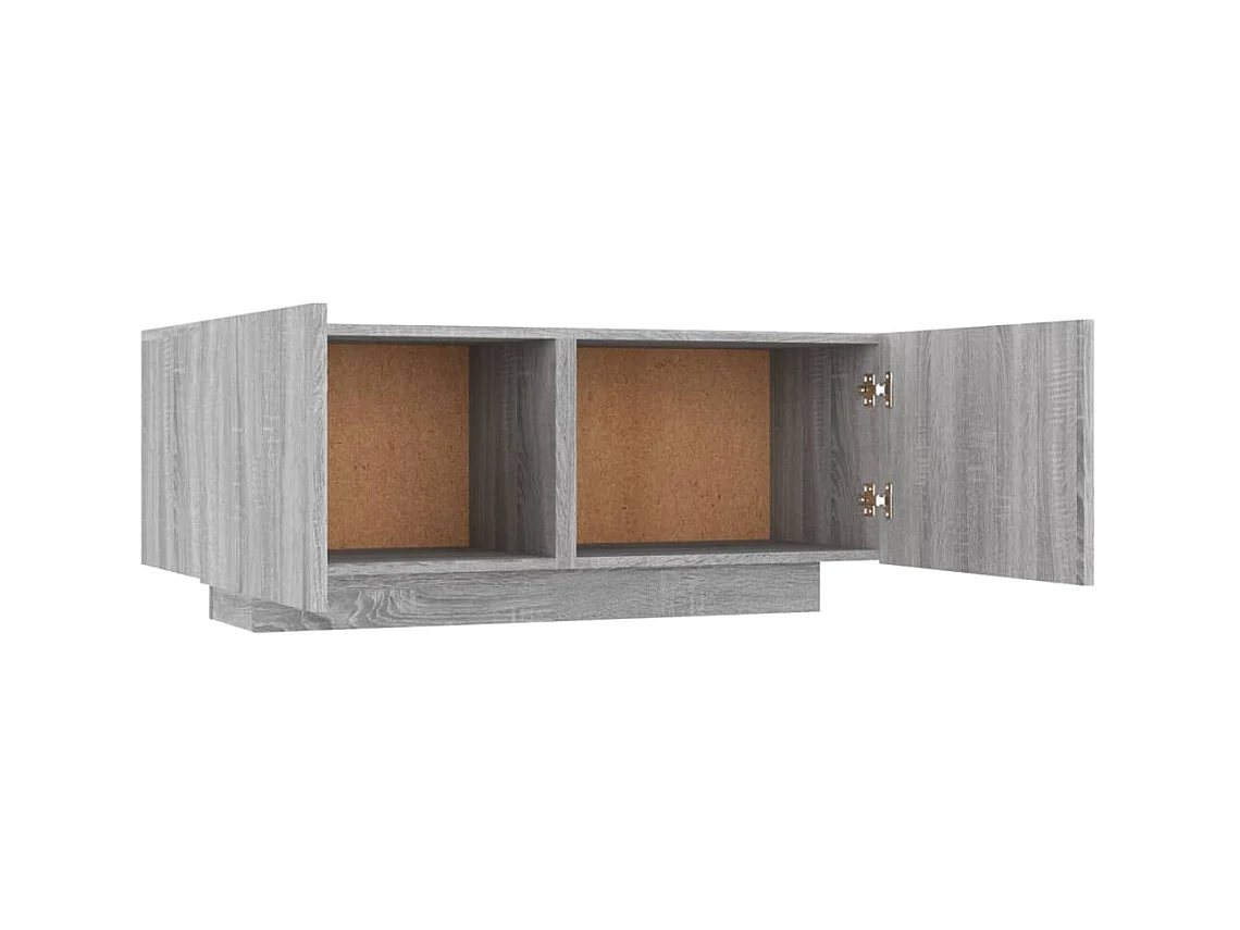 TV-Schrank,TV-Möbel Grau Sonoma 100x35x40 cm Holzwerkstoff -gkd674999