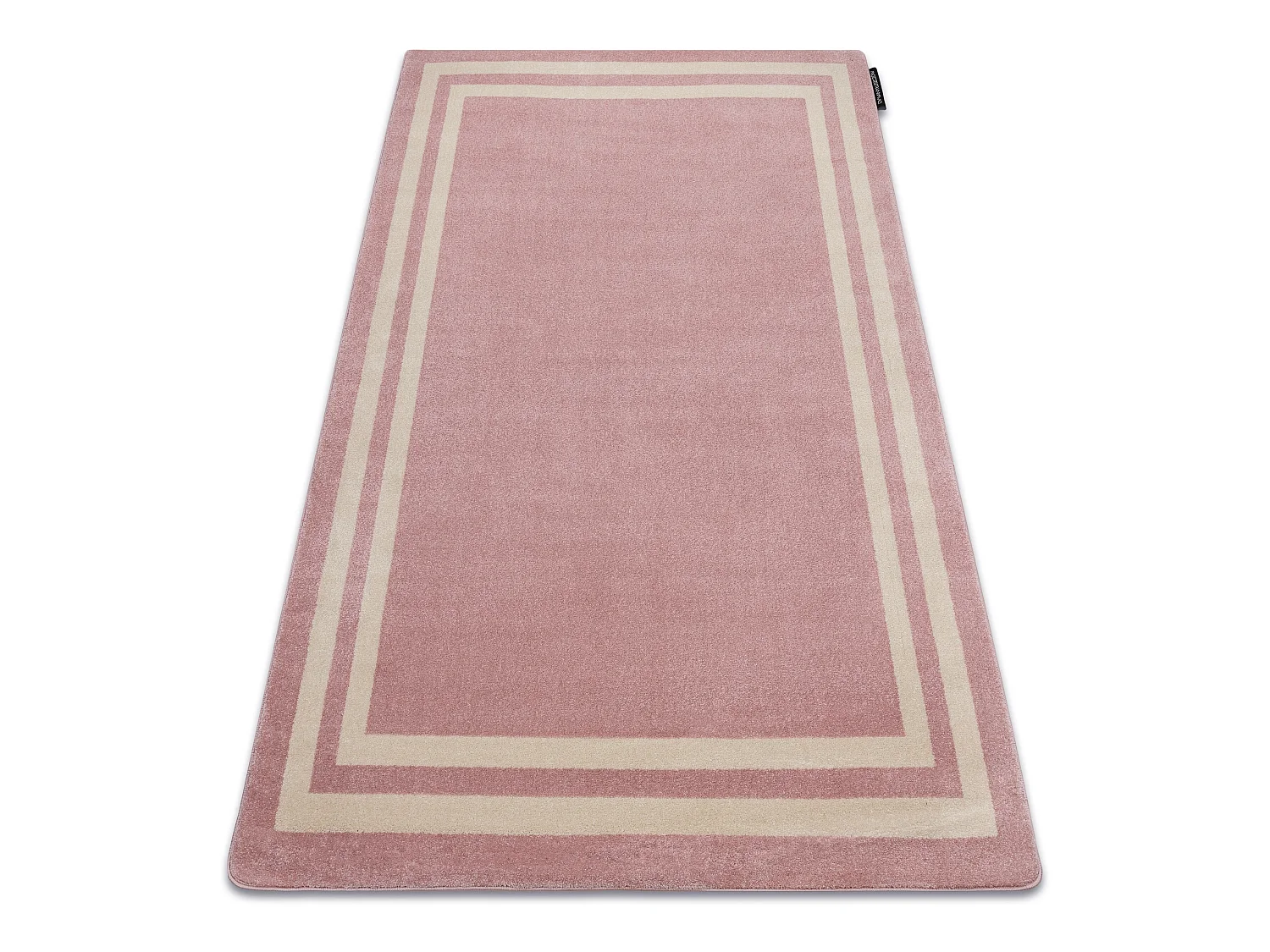 Tapis HAMPTON Cadre rose 120x170 cm