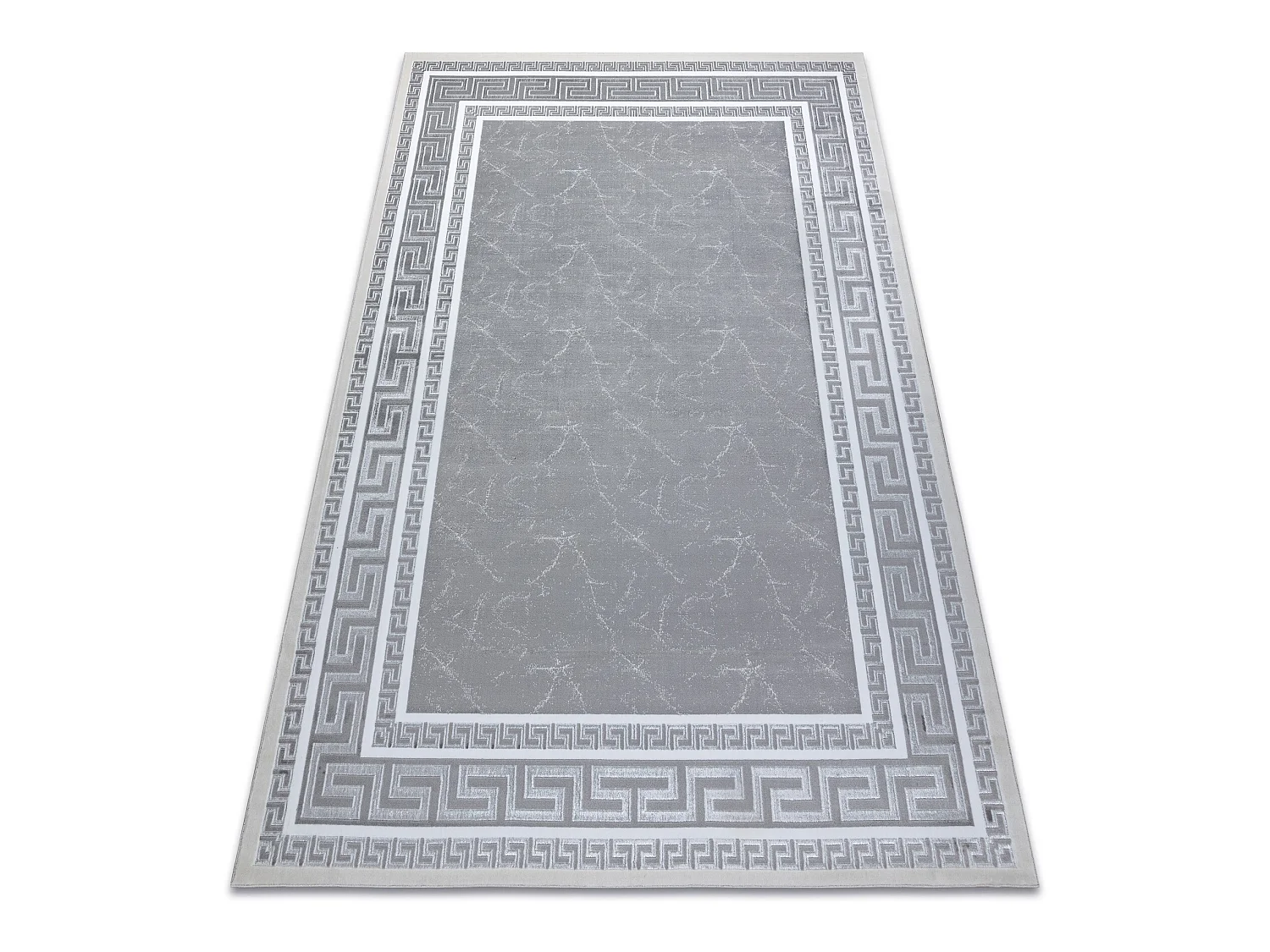 Tapijt GLOSS modern 2813 27 stijlvol, kader, Grieks grijskleuring 200x290 cm