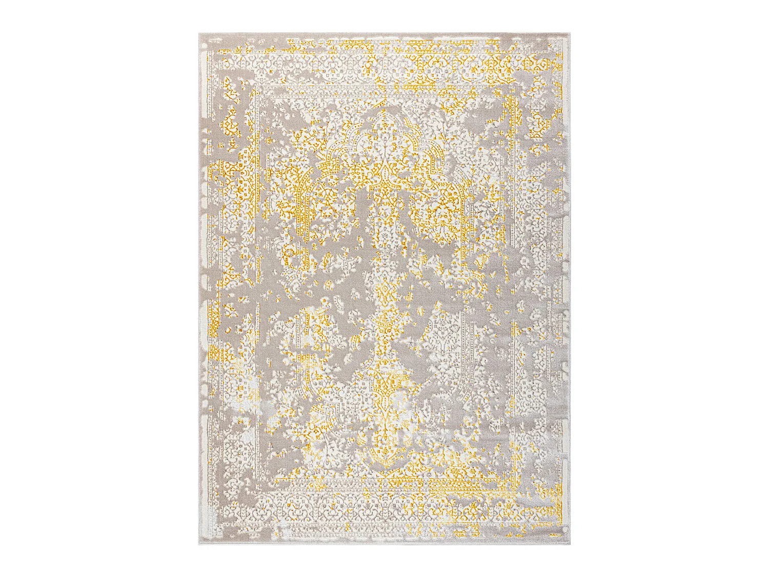 Tapijt CORE 3807 Ornament Vintage - structureel, twee lagen vlies, bei 140x190 cm