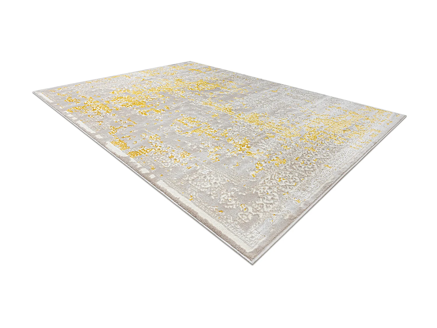 Tapijt CORE 3807 Ornament Vintage - structureel, twee lagen vlies, bei 140x190 cm