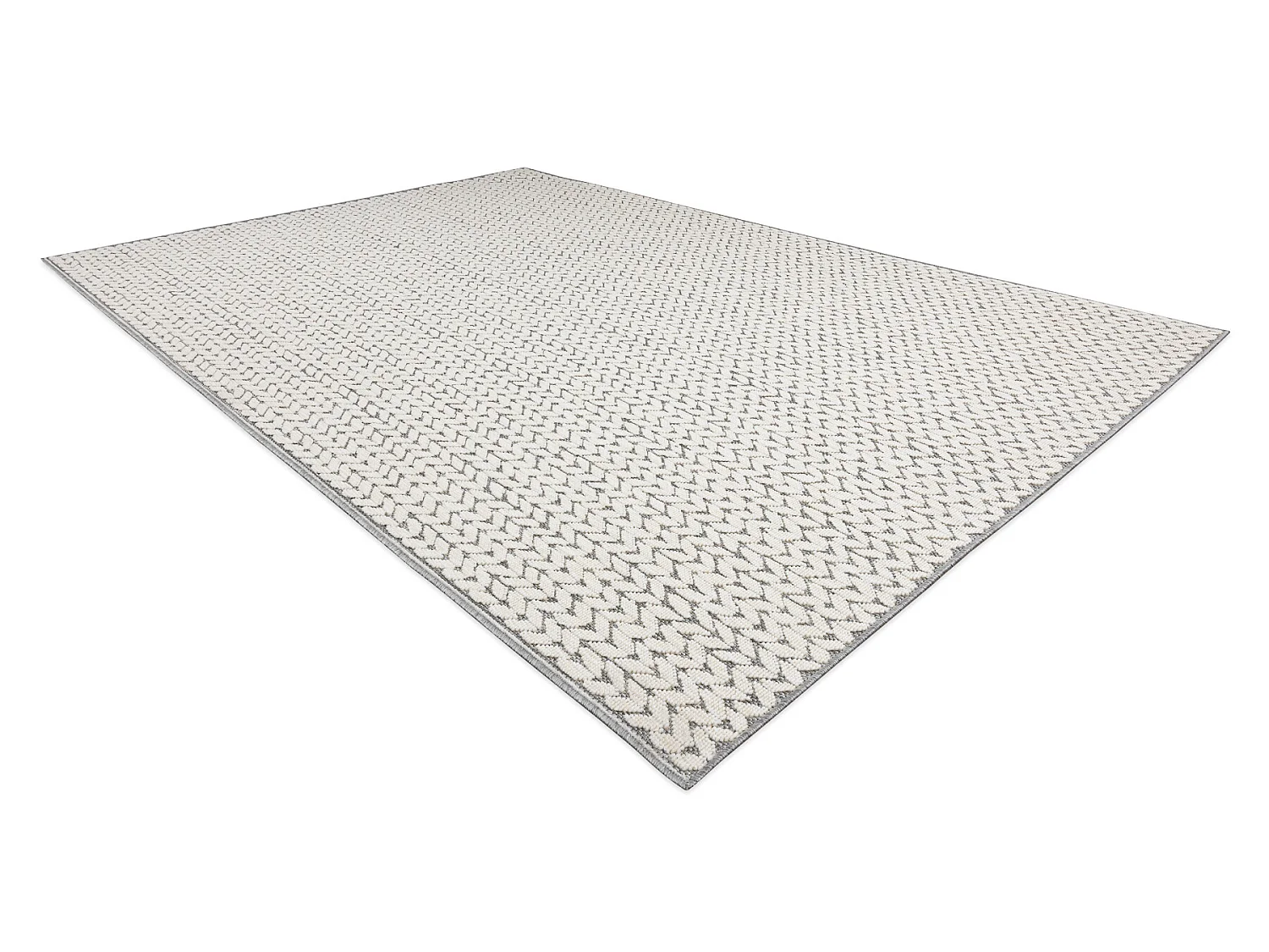Tapis SPRING 20467332 Chevrons, à cordes, à boucles - crème 200x290 cm