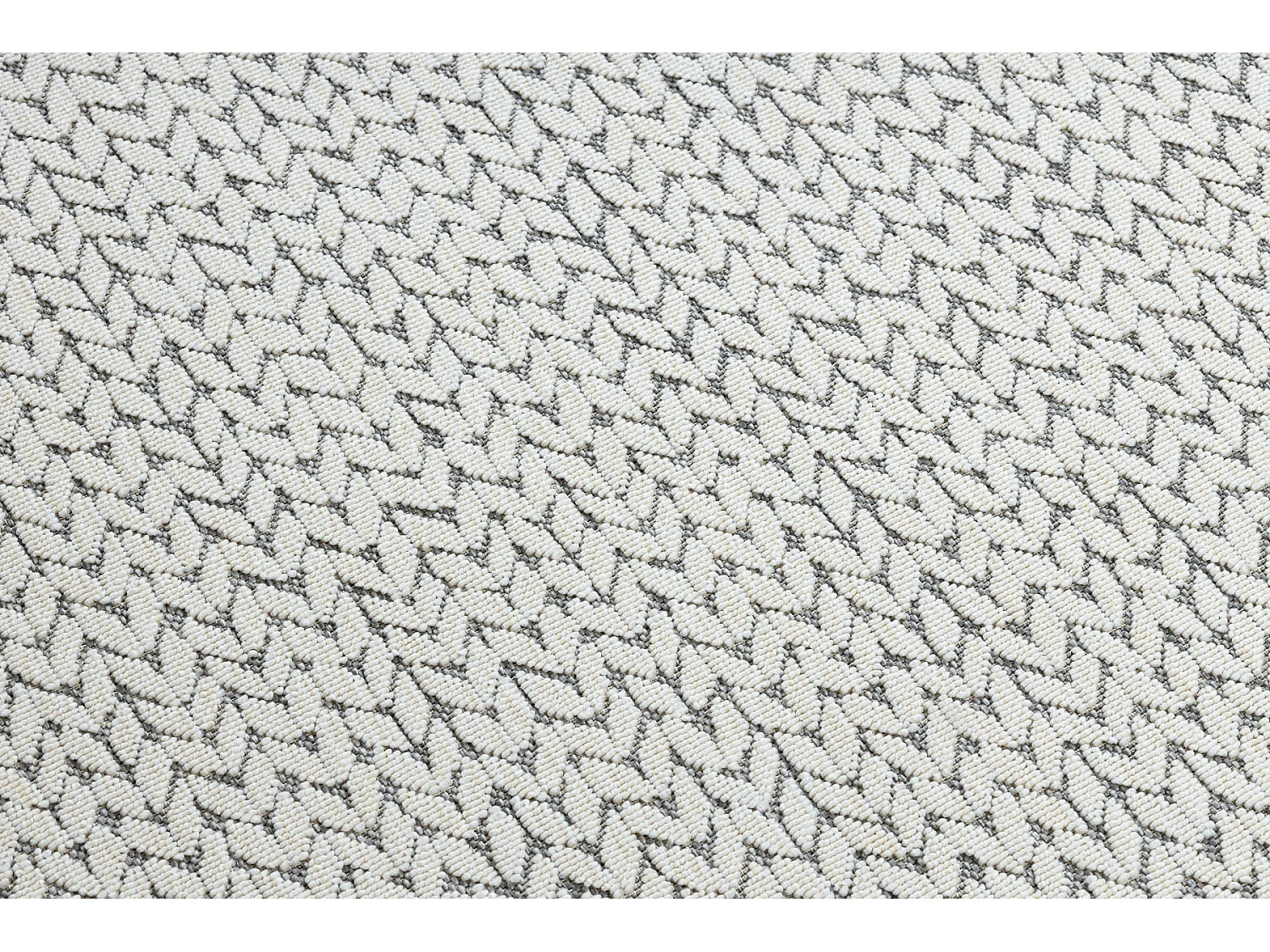 Tapis SPRING 20467332 Chevrons, à cordes, à boucles - crème 200x290 cm