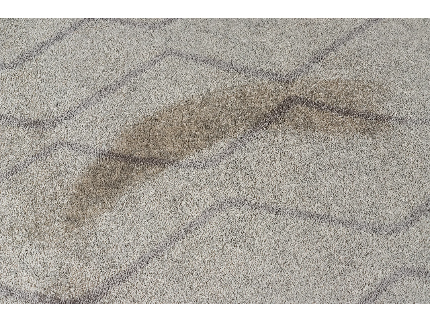 Tapijt SOFT 8050 ZIGZAG , BOHO crème / helder , bruin 140x190 cm