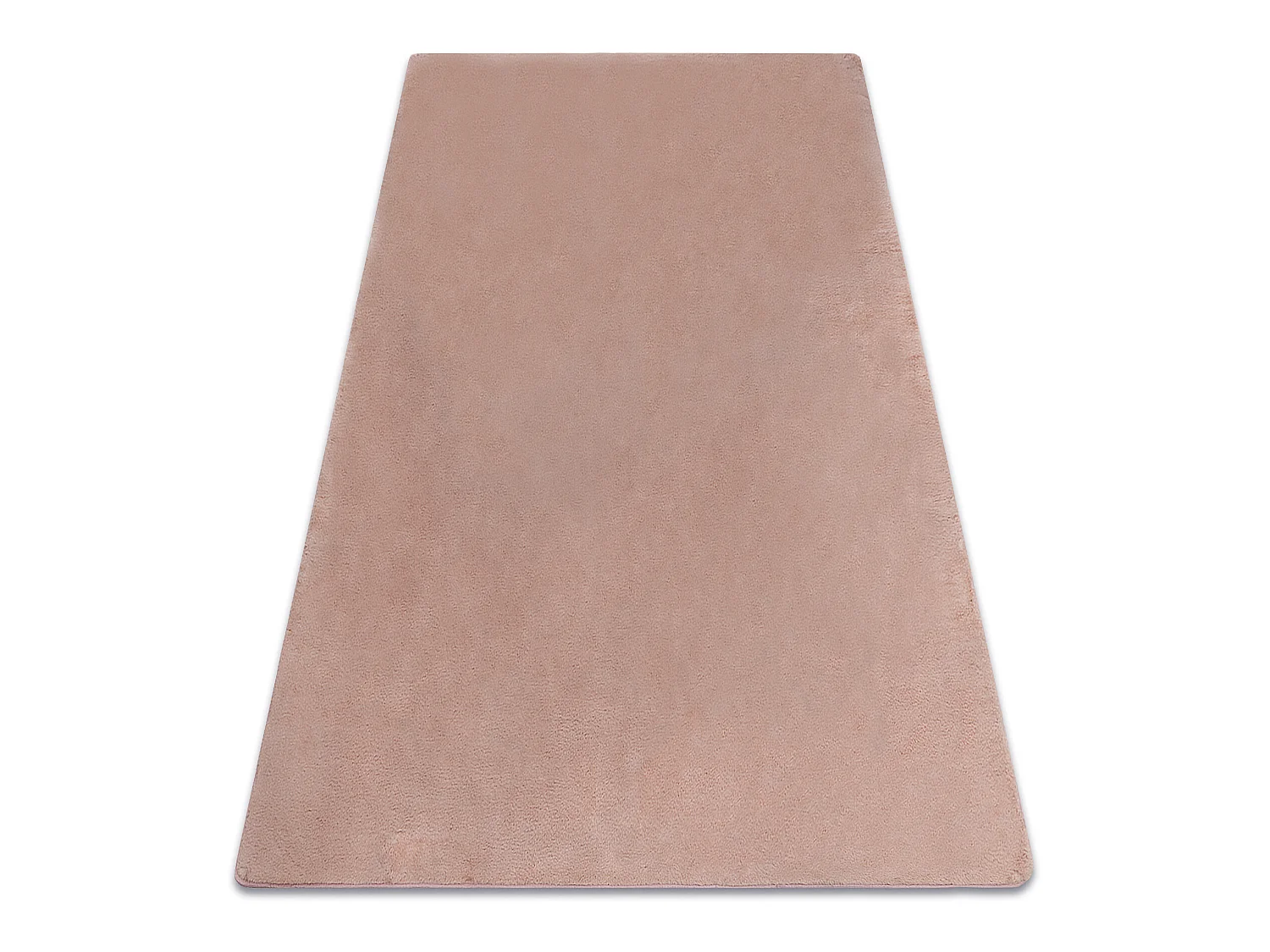 Modern wastapijt POSH shaggy, pluche, dik anti-slip roze 80x150 cm