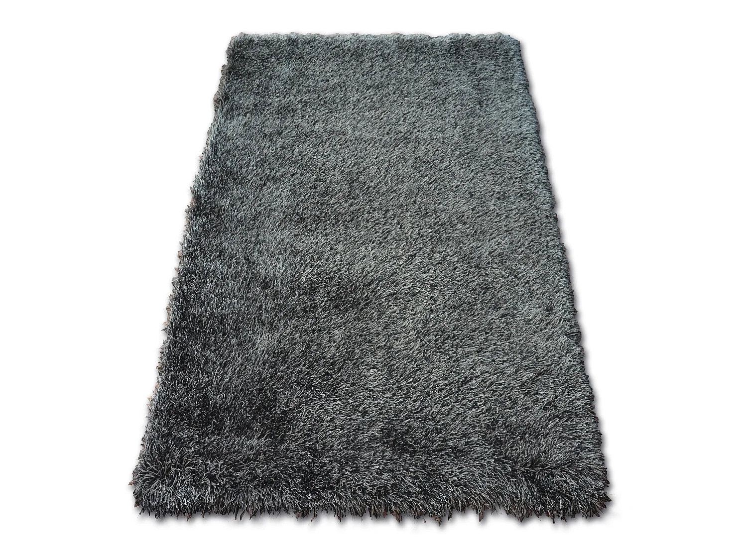 Tapijt LOVE SHAGGY patroon 93600 zwart 80x150 cm