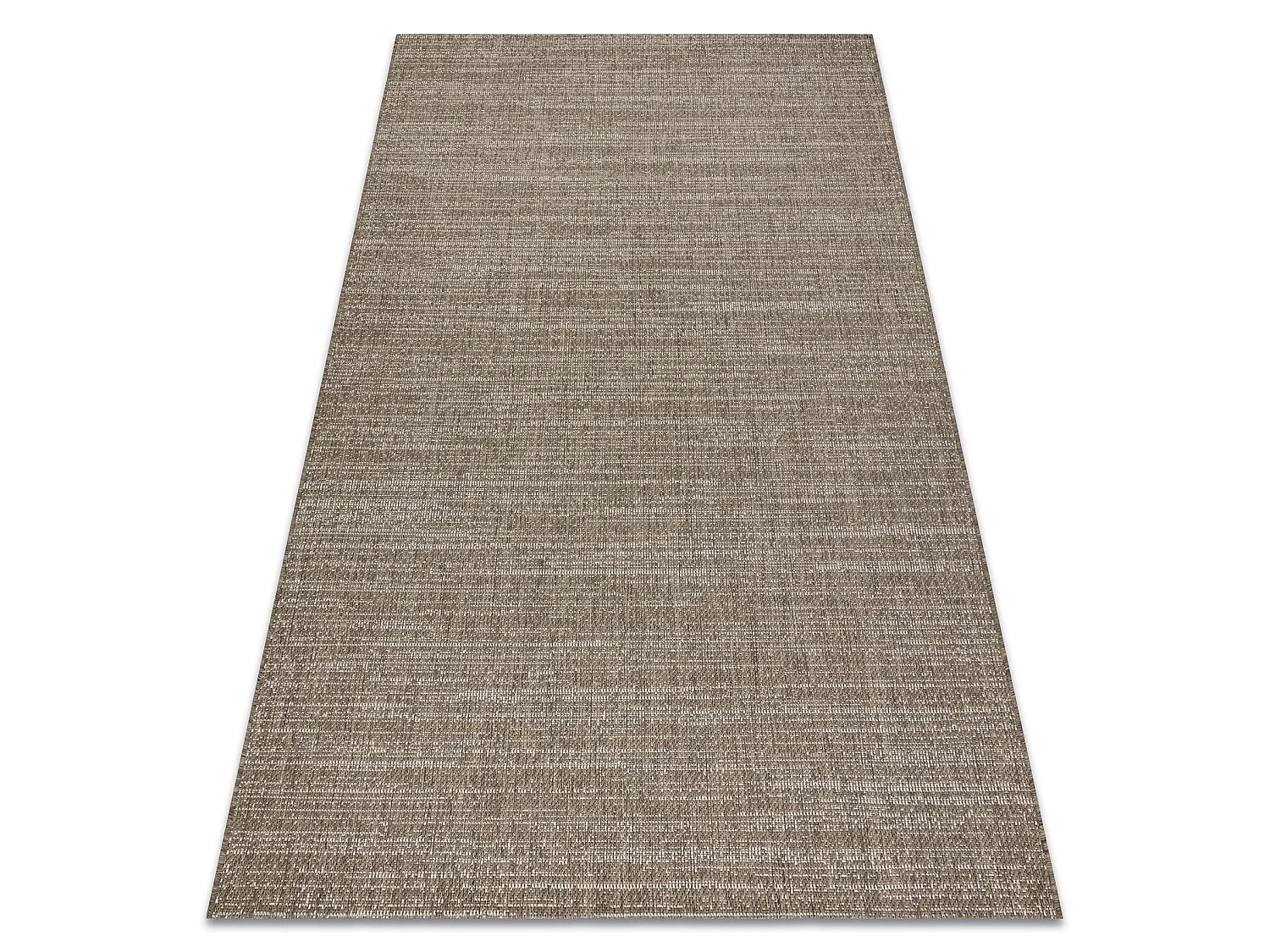 TAPIS EN CORDE SIZAL FLOORLUX 20389 gris foncé / champagne MÉLANGE 60x110 cm