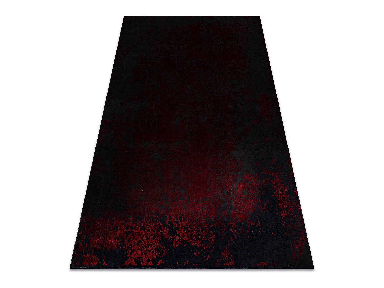 Tapis VINCI 1524 moderne Ornement vintage - Structural rouge 120x170 cm