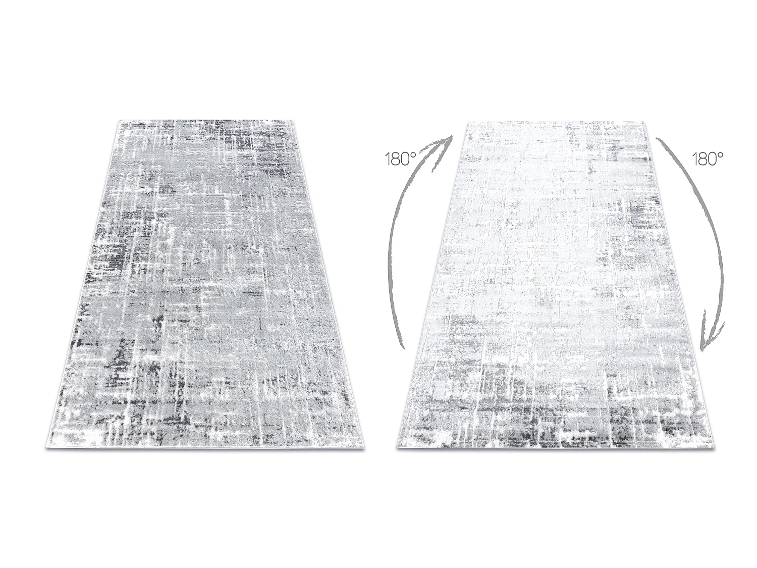 Modern MEFE Teppich 8722 Linien vintage - Strukturell zwei Ebenen aus  120x170 cm