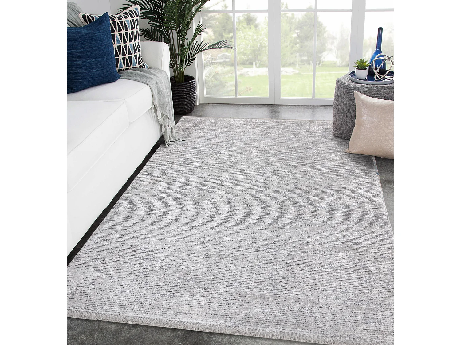 Tapijt modern TULS 51248 grijs 140x190 cm