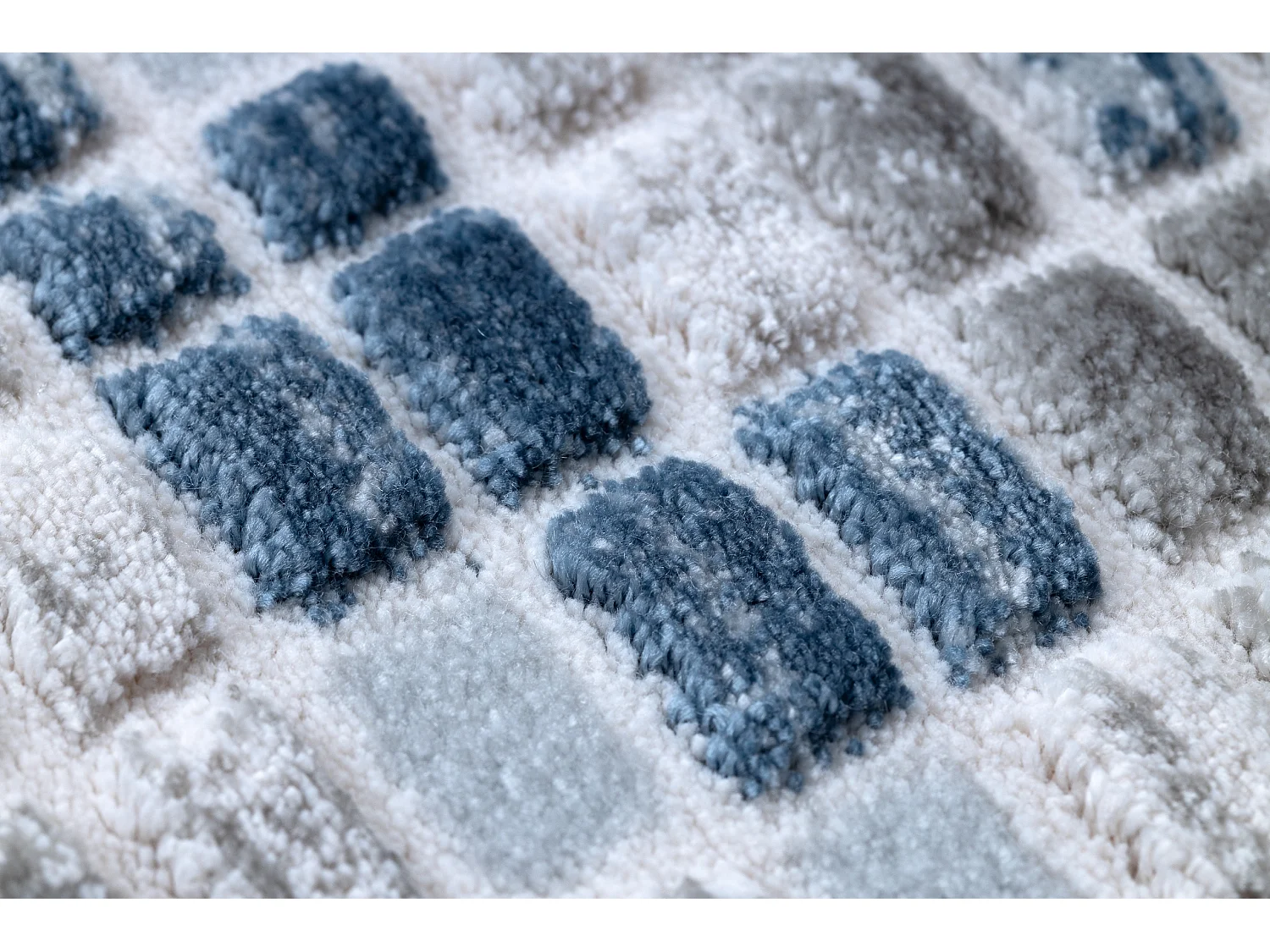 Tapijt ACRYL DIZAYN 124 blauw 160x230 cm