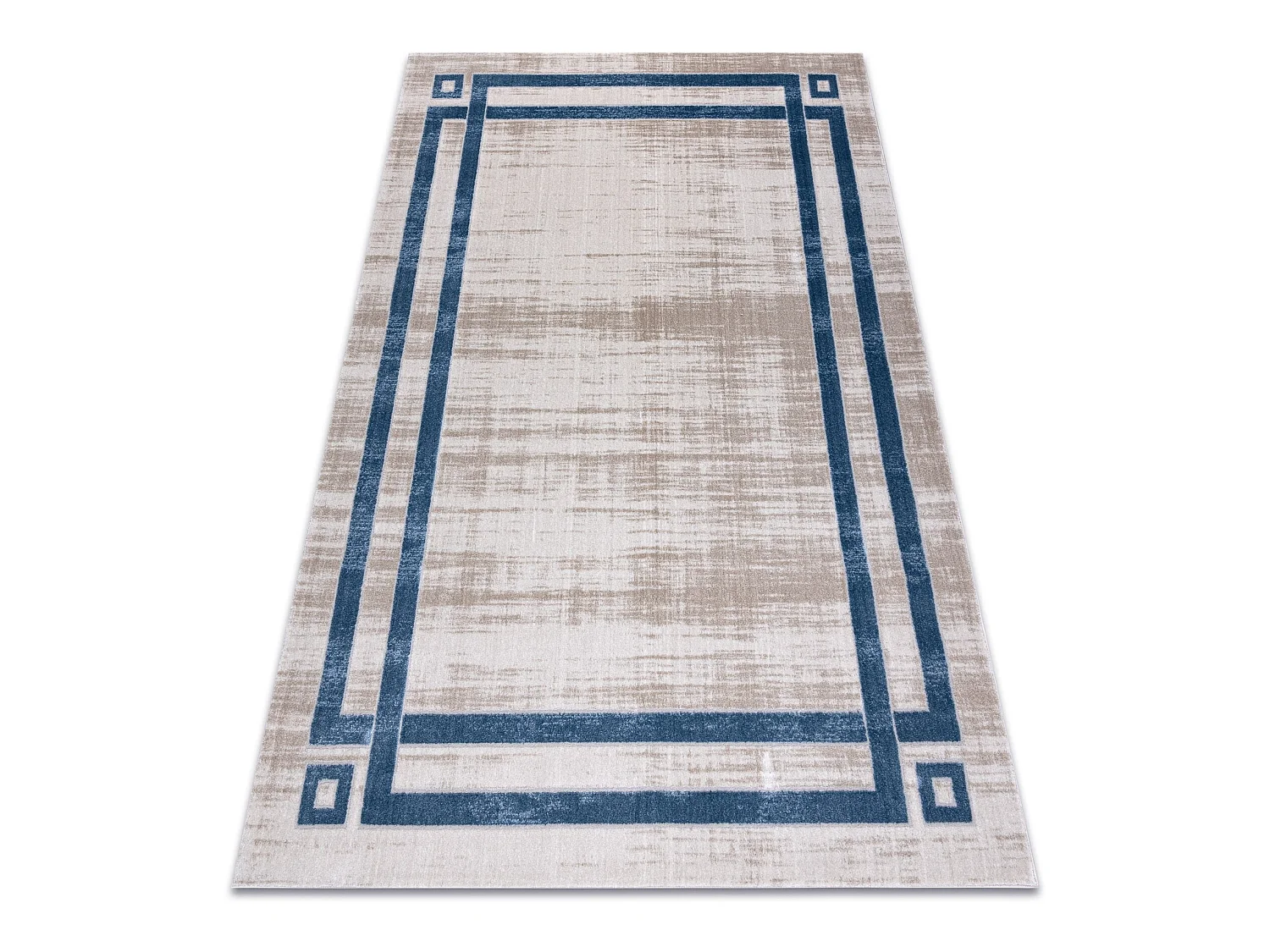 Tapis NOBLE moderne 1539 68 Cadre vintage - Structural deux niveaux de 140x190 cm