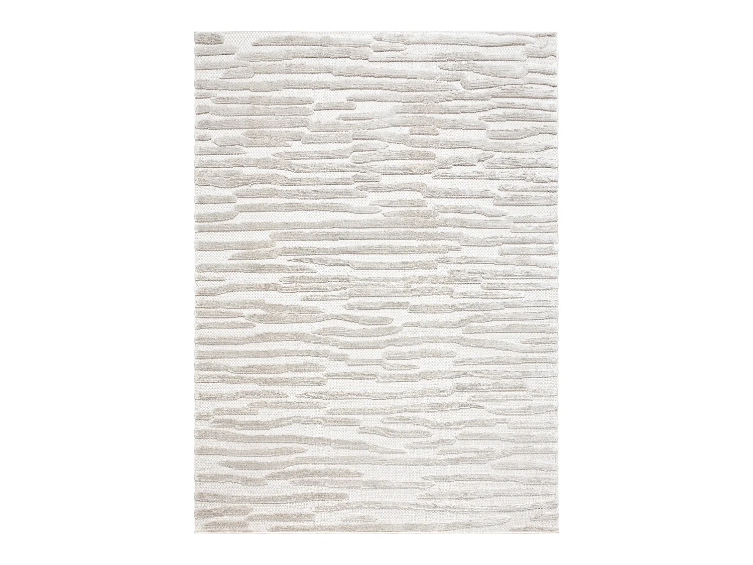 Tapis SANTO SIZAL 58394 Vagues beige 140x190 cm