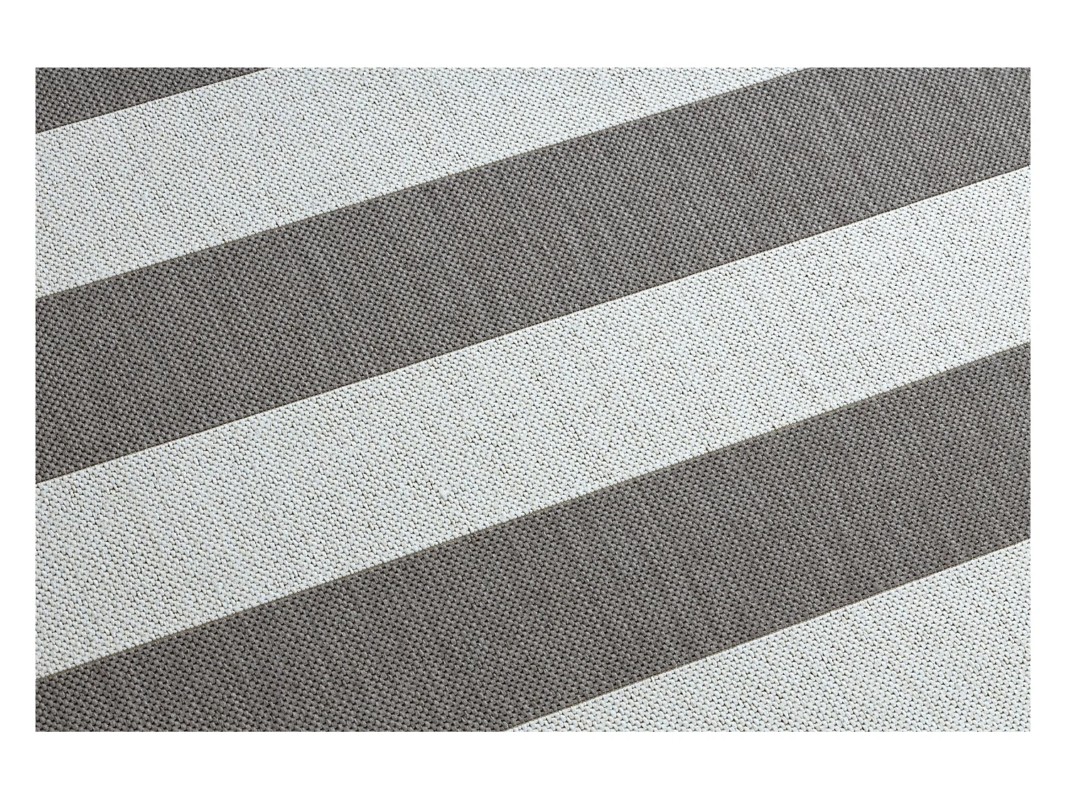 Sisal tapijt SISAL FLAT 48644686 Strepen wit beige  140x200 cm