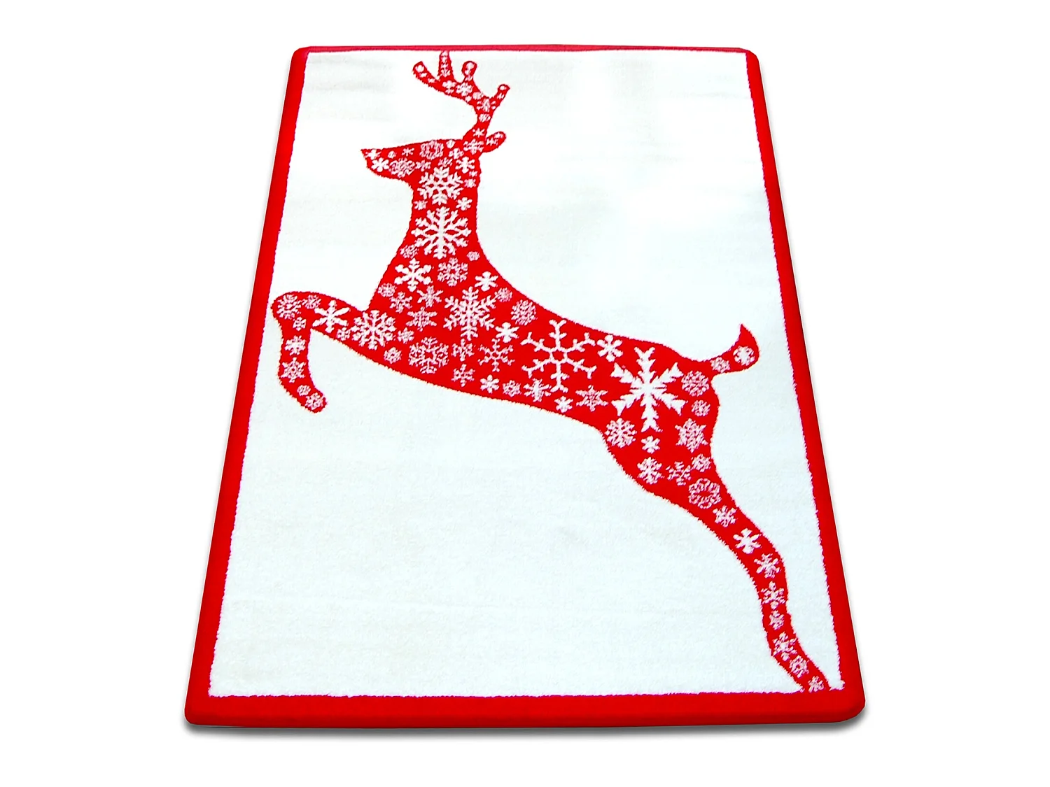 Tapis XMAS - F790 crème/rose 80x150 cm